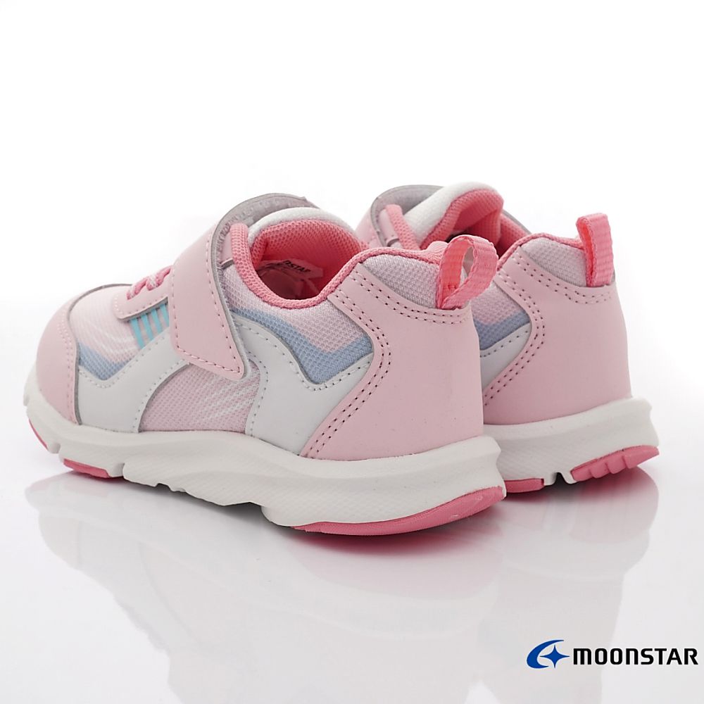 Moonstar日本月星 - 穩定機能運動款(中小童)-運動鞋-粉