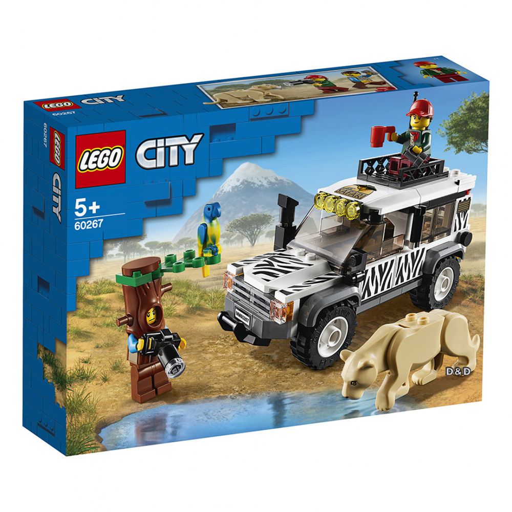 樂高 LEGO - 樂高 CITY 城市系列 - 野生動物園越野車 60267-168pcs