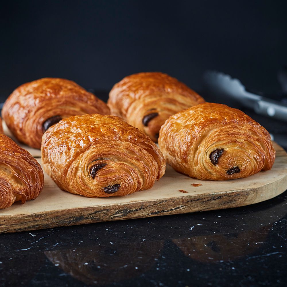 世界廚房 Pistis - 限定法式風味組-法國AOP奶油迷你巧克力丹麥(448g/包)迷你法棍(270g/包)法國AOP奶油小可頌(480g/包 (效期到2022/7/24)-1198g/組