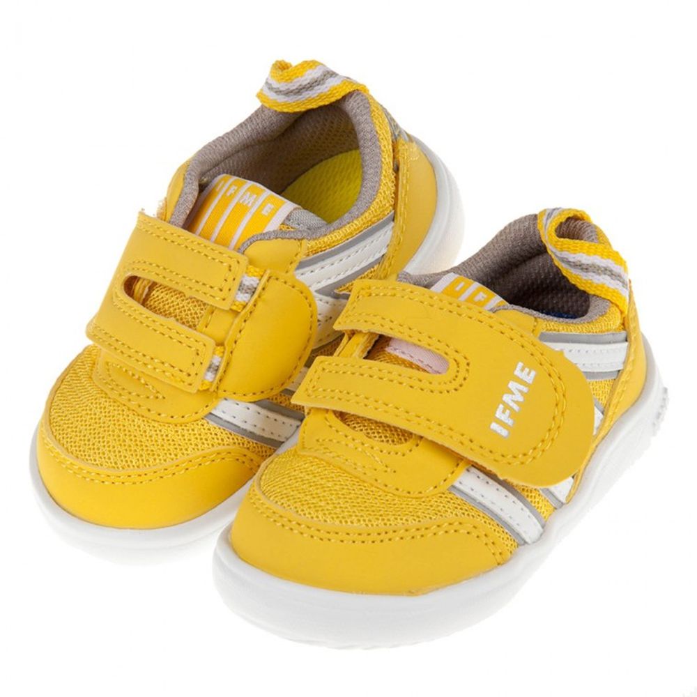 日本IFME - 日本IFME亮黃色超輕量寶寶機能學步鞋