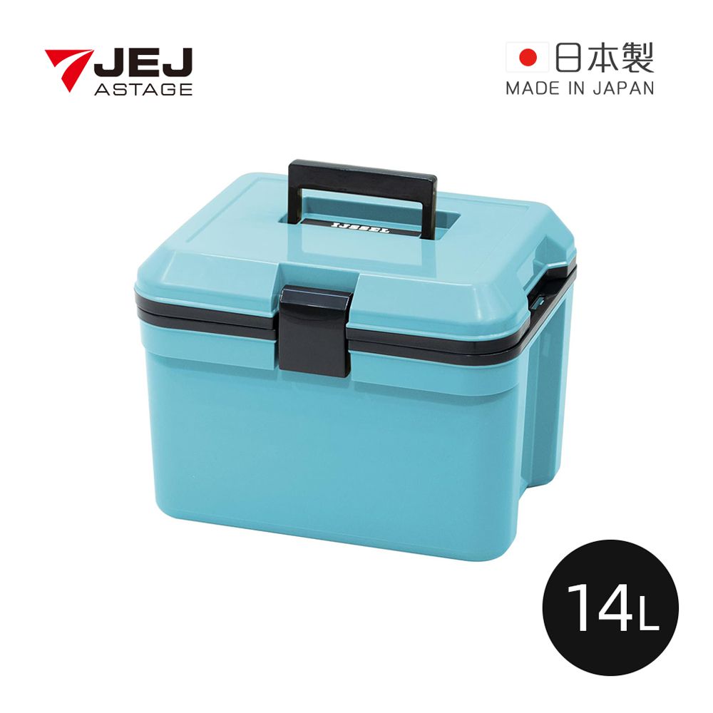 IJSSEL 日本製手提肩揹兩用保冷冰桶-天空藍-14L