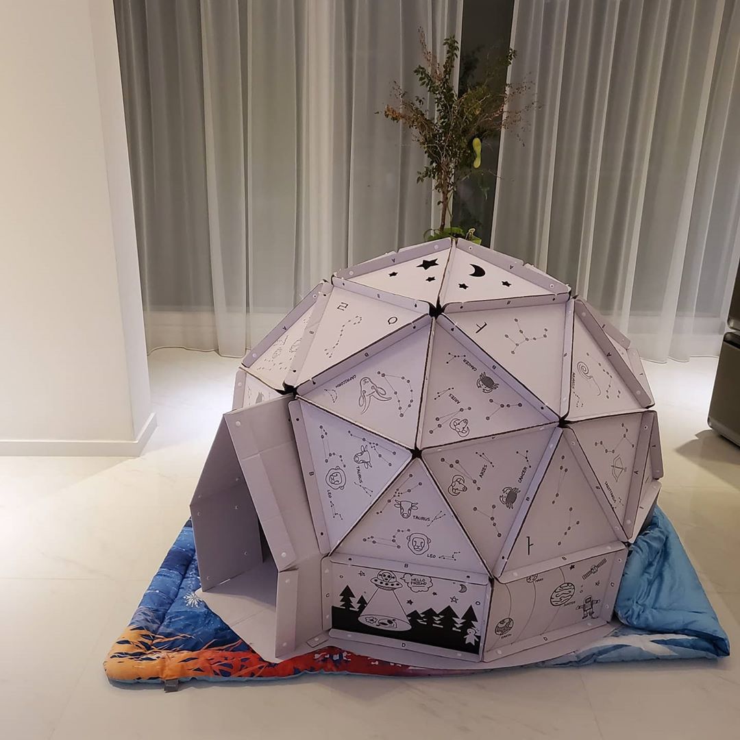 兒童節禮物首選【韓國ANBOX 】立體繪畫屋星空款！