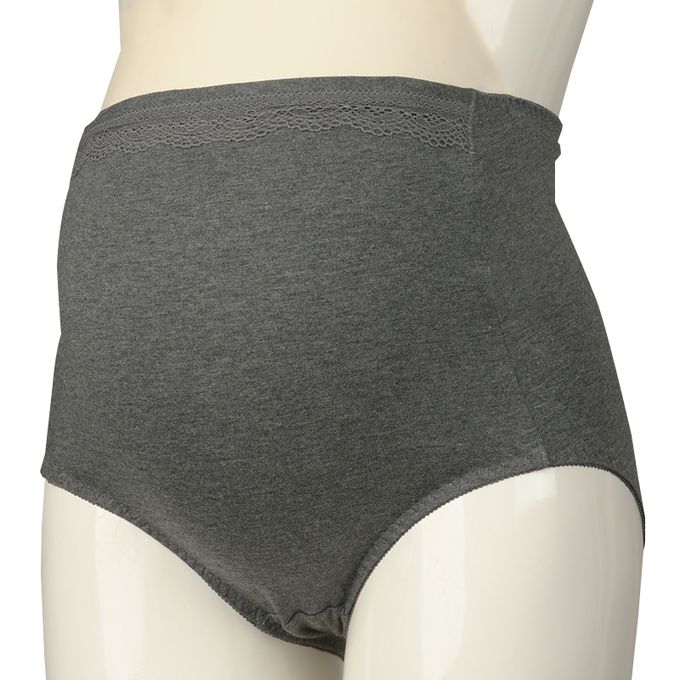 akachan honpo - 高腰內褲-深灰色