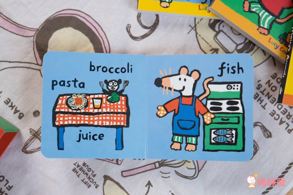 MAISY LITTLE LIBRARY/4 IN 1-盒裝書.內含4本硬頁書