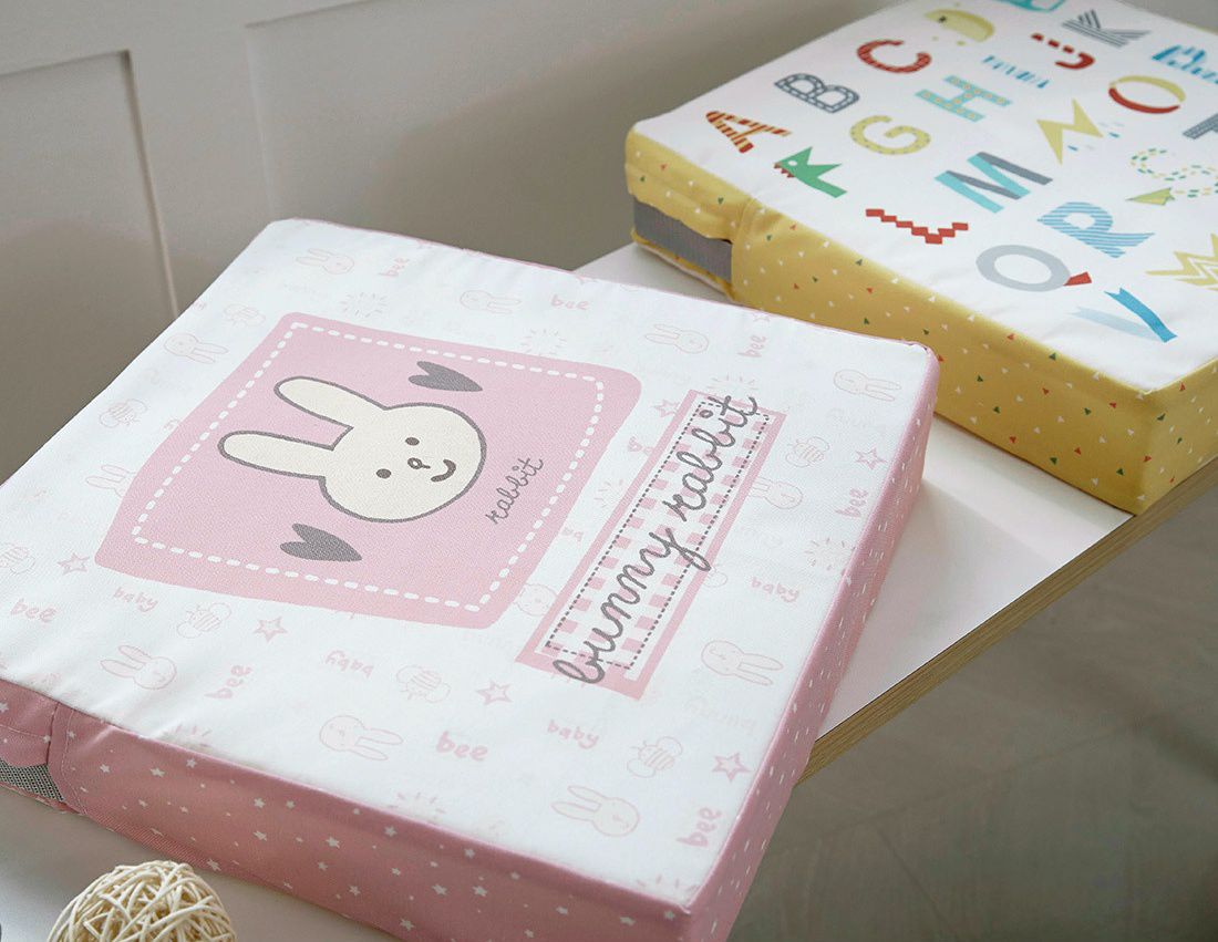 韓國 Prielle - 7cm厚增高坐墊-鱷魚 (35X35X7cm)