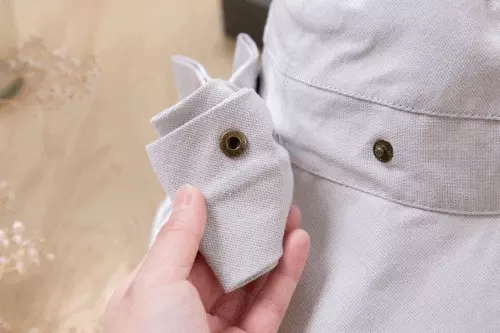 日本服飾代購 - (媽媽)UPF50+ 純棉大帽簷遮陽帽-蝴蝶結款-深墨綠 (56-60cm)