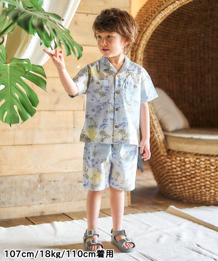 日本 apres les cours - 時髦風格工裝短褲-格子-灰