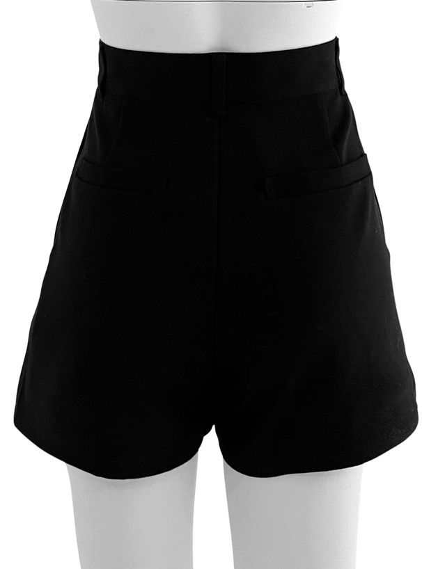 日本 GRL - 時尚修身百搭短褲-黑