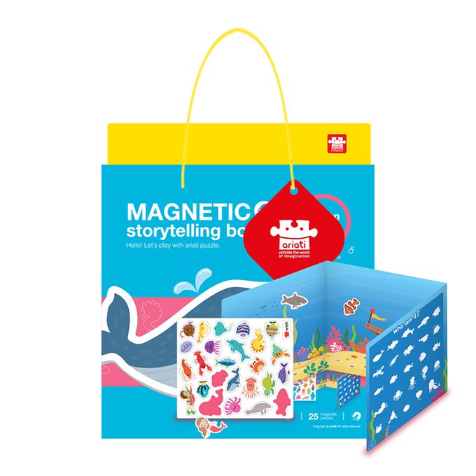 韓國 Ariati - 磁性故事遊戲板-海洋世界