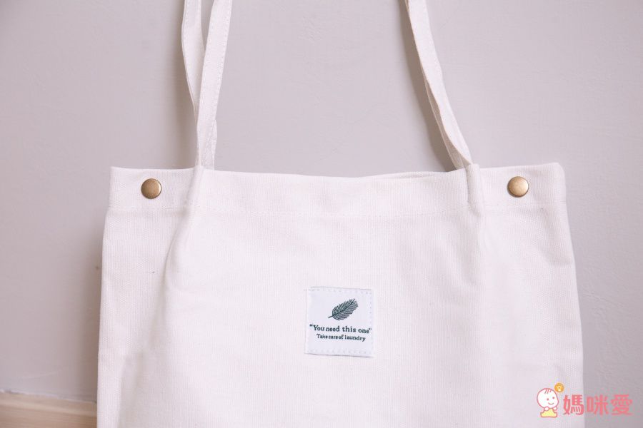 韓版 - 帆布包(有暗袋)-玫瑰粉