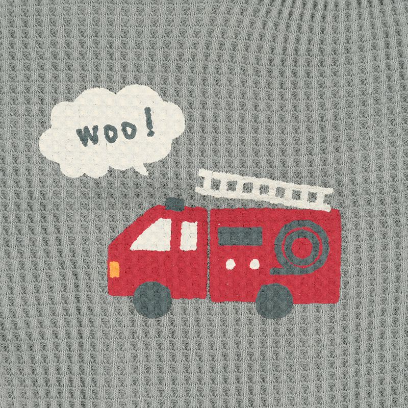 akachan honpo - 三角褲2件組-工程車-灰色