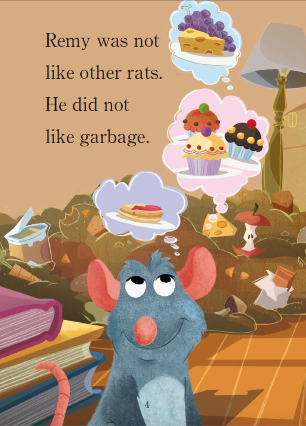 料理鼠王：大塊起司—迪士尼雙語繪本STEP 2