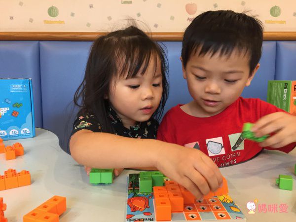 AniBlock 安尼博樂 - AR積木拼圖-2色-(橘色&綠色)