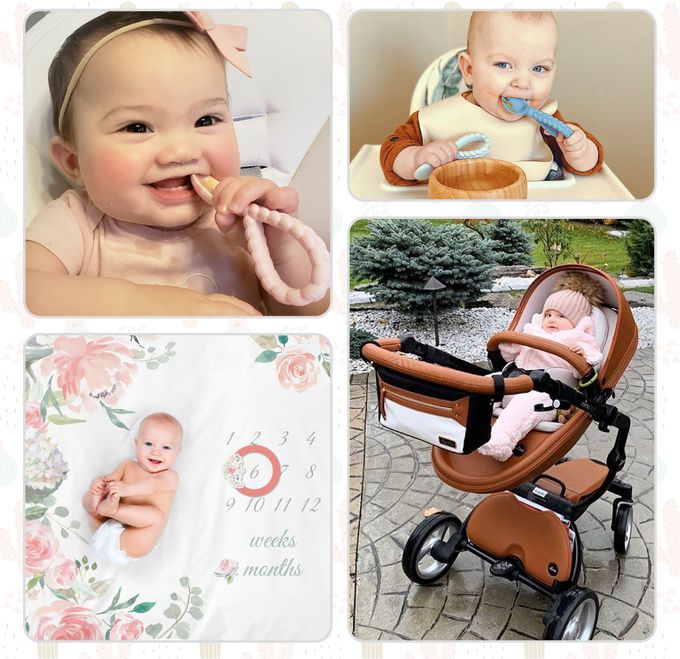 美國Itzy Ritzy - 柔棉手腕搖鈴-童話小屋