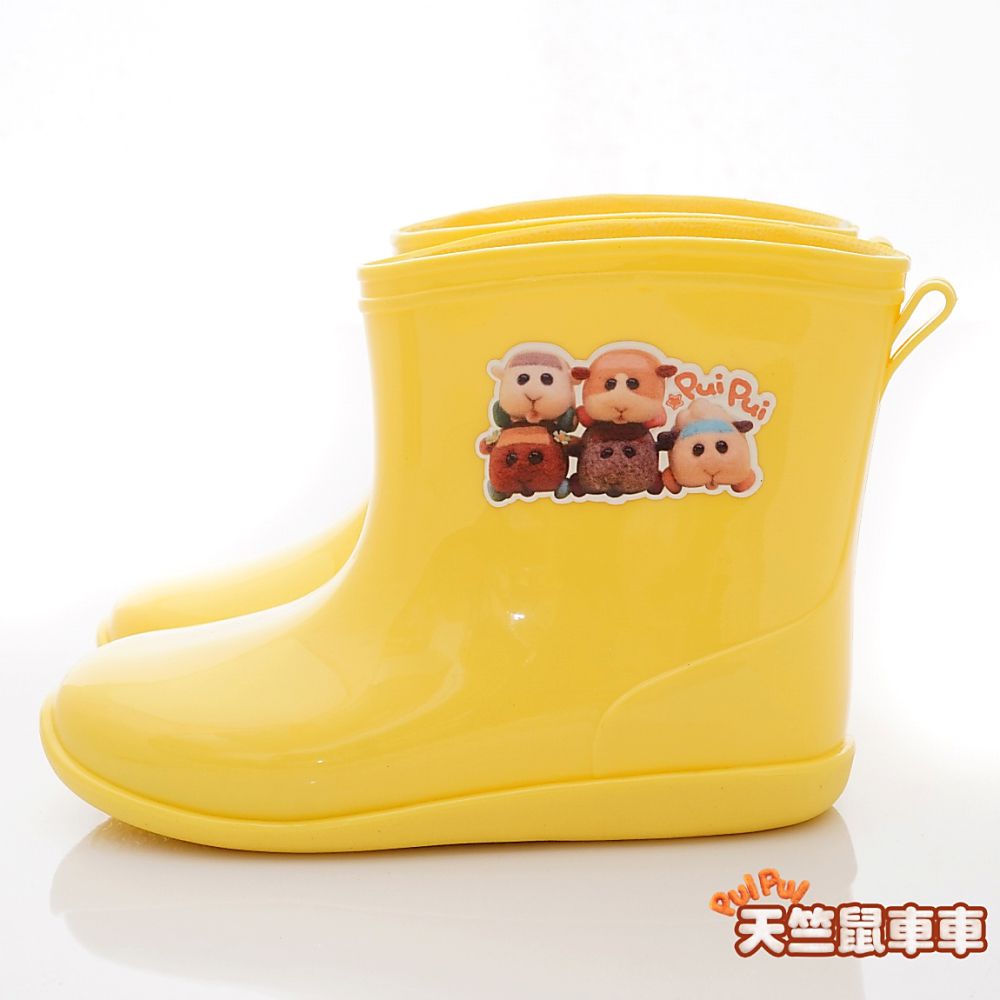 天竺鼠車車 - 台灣製天竺鼠車車雨鞋(中小童段)-雨鞋-黃