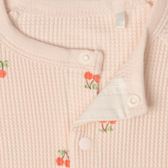 akachan honpo - 長袖兔裝-櫻桃-粉紅色