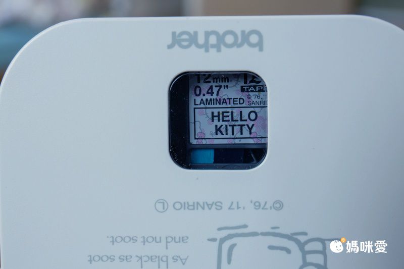 姓名貼DIY無限次！【Brother 藍牙標籤機】開學必備
