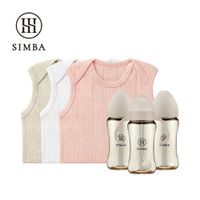 Simba 小獅王辛巴 - 心意之禮！質感透氣棉成長組 (圓領無袖-80cm-B款)