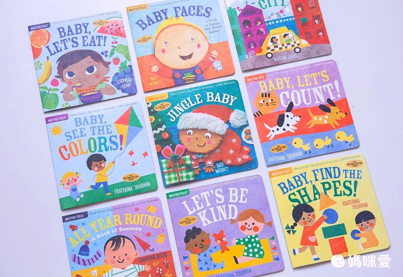 0歲《堅不可摧咬咬書》咬、捏、扯、洗玩不壞