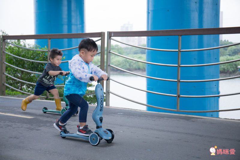 奧地利 Scoot & Ride - Kick1 Cool飛滑步車/滑板車-米色