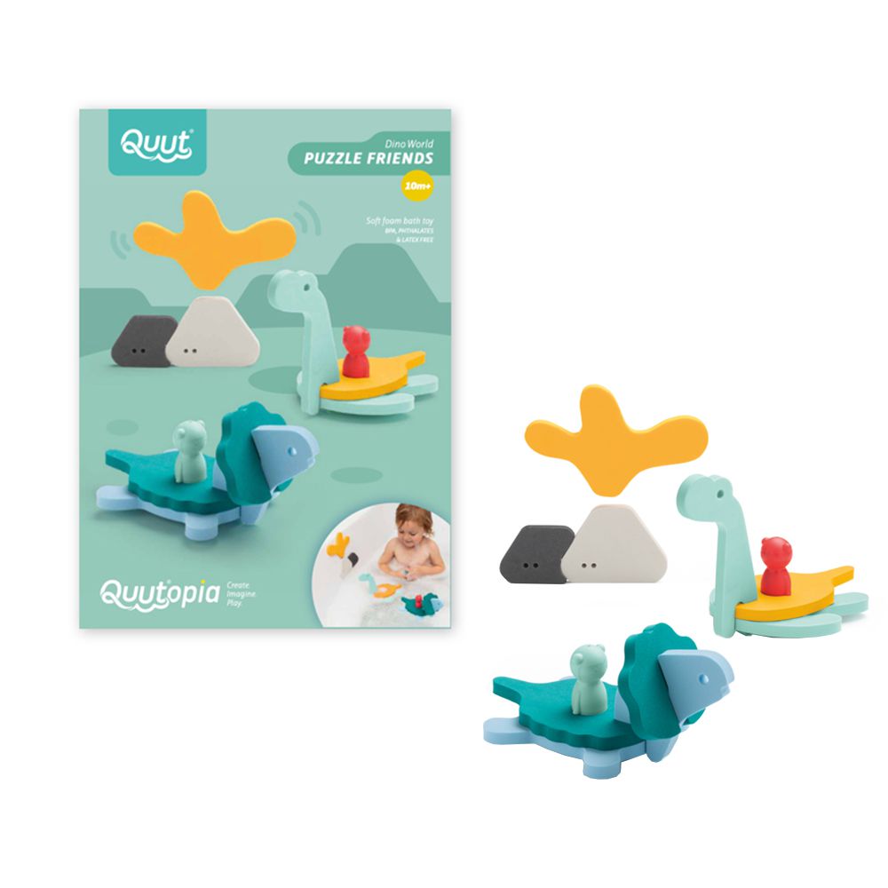 比利時 QUUT - 立體拼貼-恐龍世界