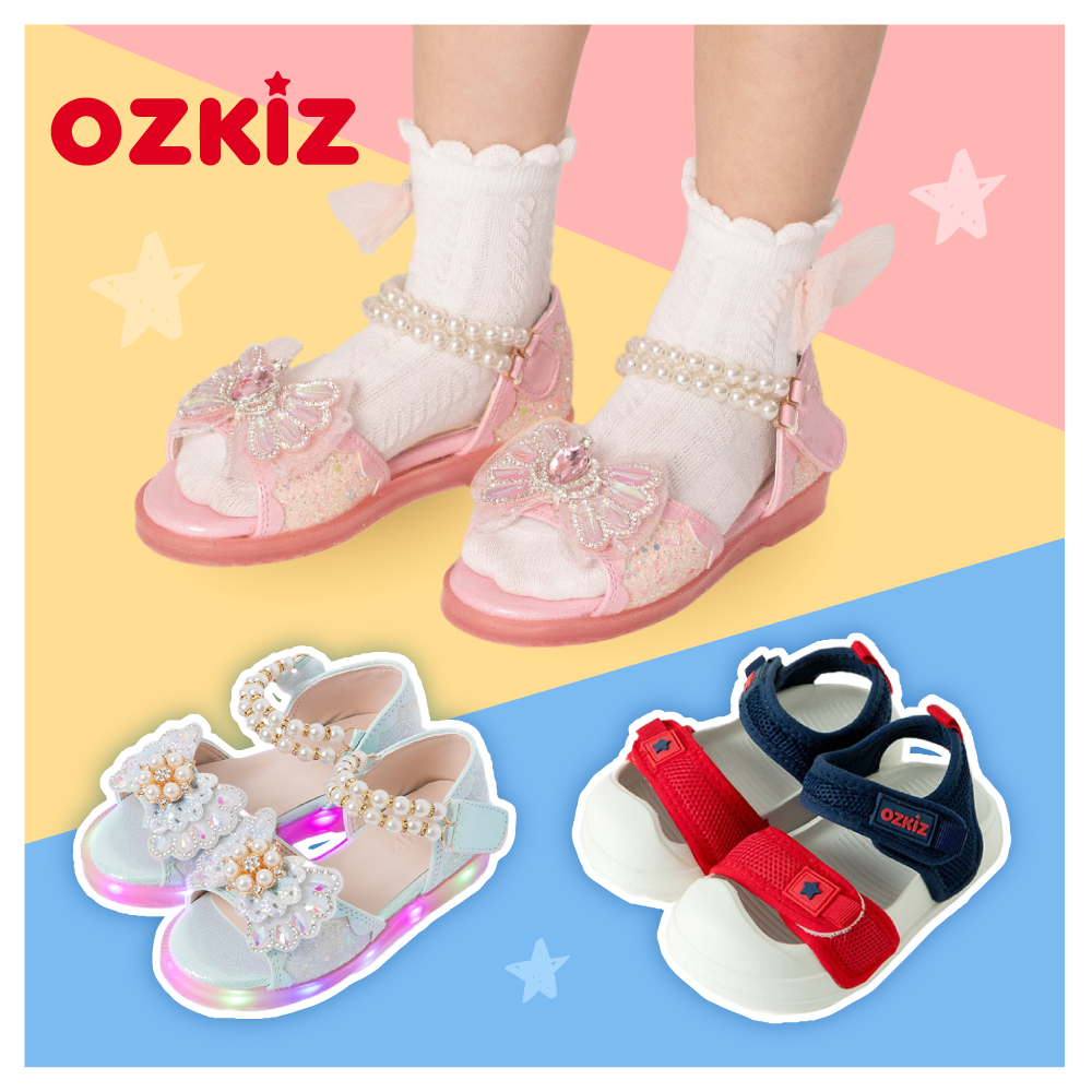 2025新品同步連線 ❤︎ 韓國童星最愛 【 OZKIZ 】亮亮鞋｜涼鞋｜運動鞋
