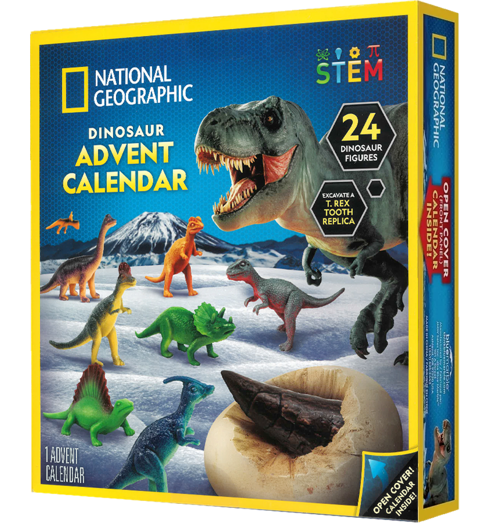 國家地理｜驚奇24日(恐龍降臨曆) /24天倒數降臨曆