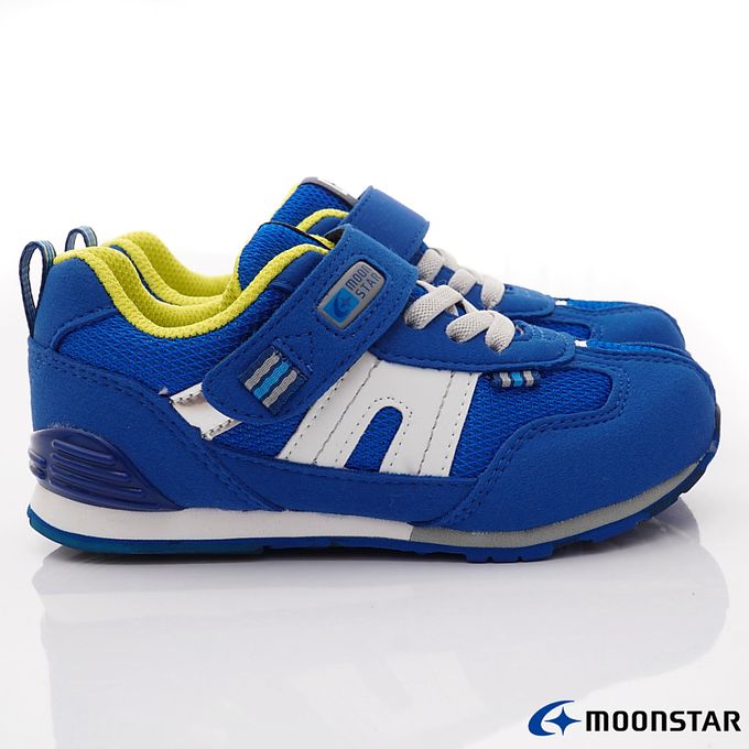 Moonstar日本月星 - 月星HI系列十大機能款-MSC23266藍(中小童段)-機能運動鞋-藍
