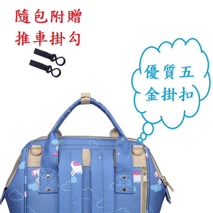 Heine 海恩 - Babytree 輕量多功能收納款媽媽包 後背包 待產包 育兒包 (B1105)-夢的森林