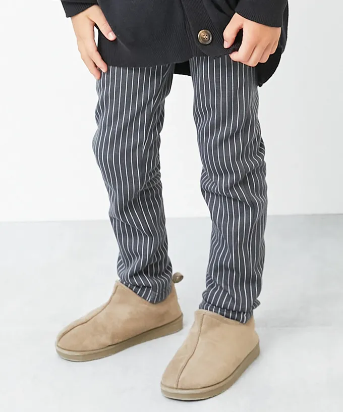 日本 devirock - RICH WARM 保暖裏毛合身長褲-迷彩-軍綠