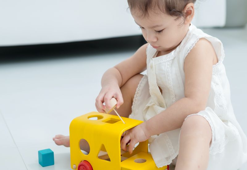 泰國 Plantoys - 形狀配對小巴士