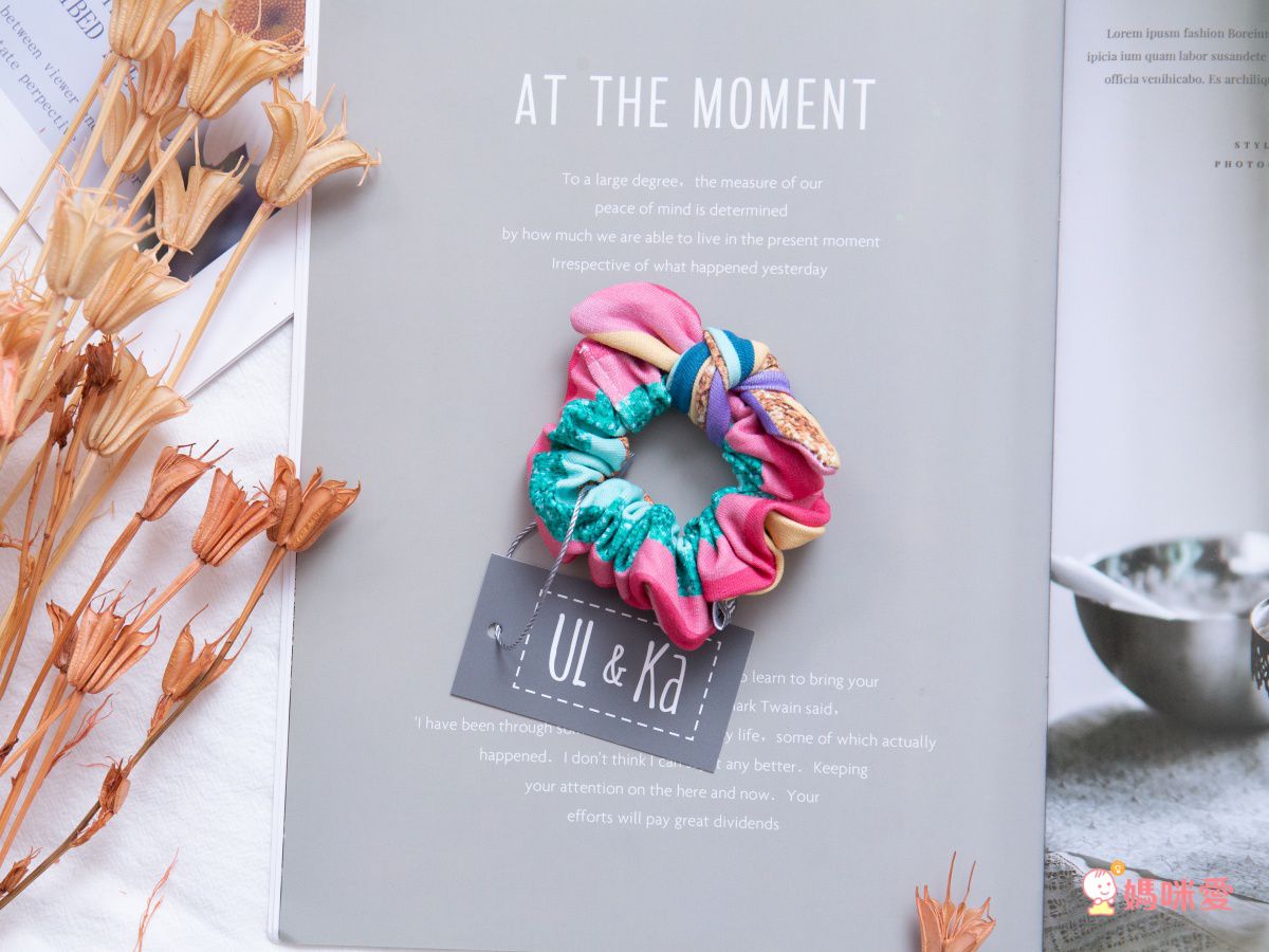 波蘭UL&KA - MSC-31 波蘭手工蝶結髮圈-SECRET GARDEN