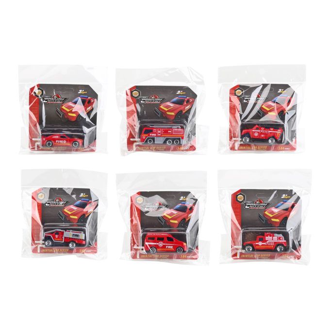 科智 - 迷你合金車-消防車系列(混款)-款式隨機