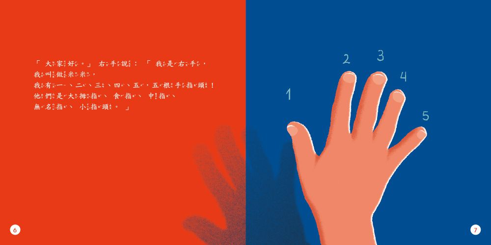 左手遇見右手【品格教育繪本：認識自己的身體】