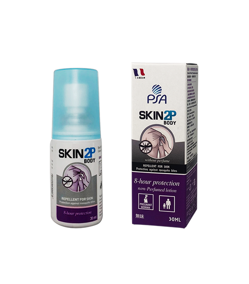 法國 PSA SKIN 2P BODY - 長效防蚊乳液-無味 (30ml)