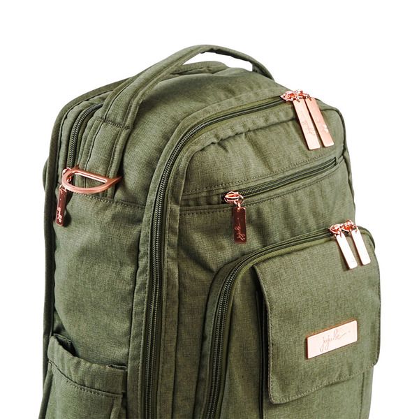 美國 Ju-Ju-Be - BeRightBack 大容量後背包-BeRightBack-Olive Rose