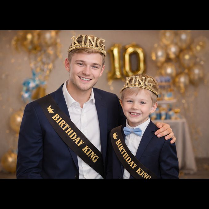 love, charlotte - Birthday King 生日國王慶生皇冠肩帶組