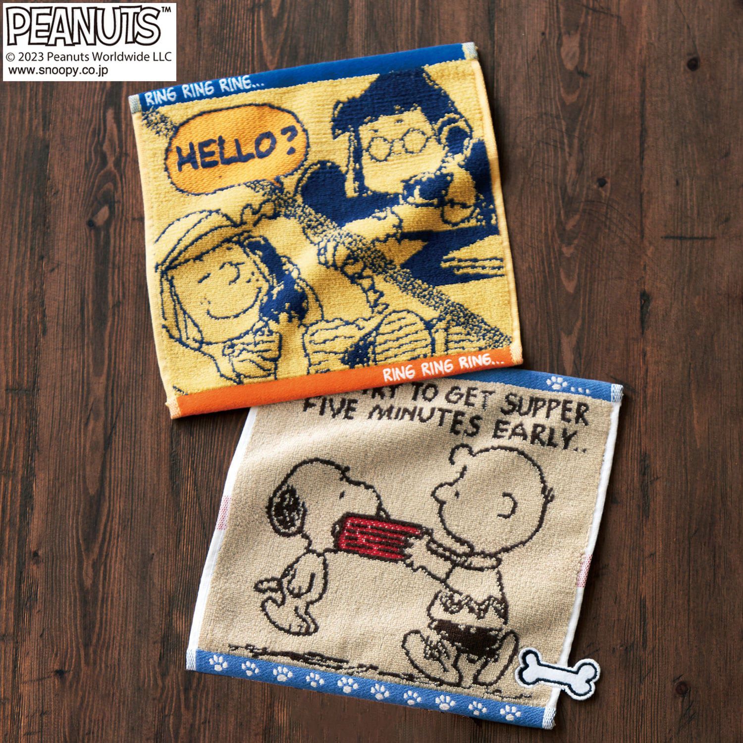 日本千趣會 - SNOOPY 抗菌加工純棉小手帕-莎莉晚安-粉紅 (25×25cm)