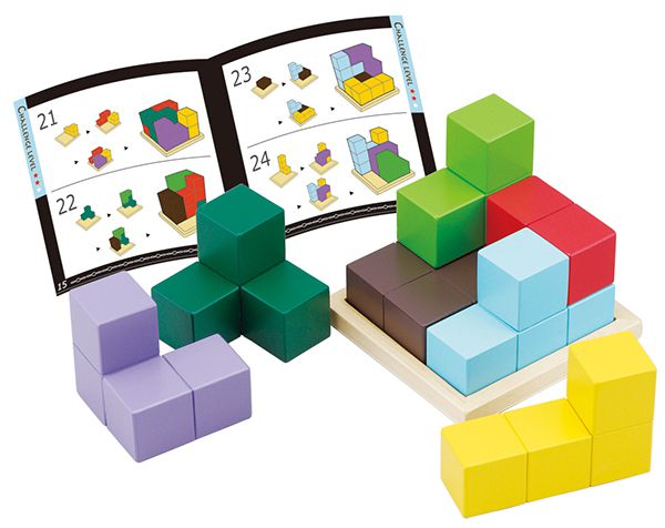 日本 Ed.Inter - 益智桌遊系列 -- 益智立方體積木