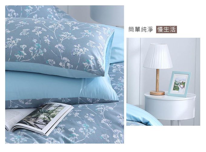 鴻宇 HongYew - 信封式枕套2入 300織美國棉-汀絲娜