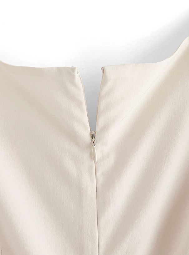 日本 GRL - 公主浪漫蕾絲拼接魚尾洋裝-經典黑