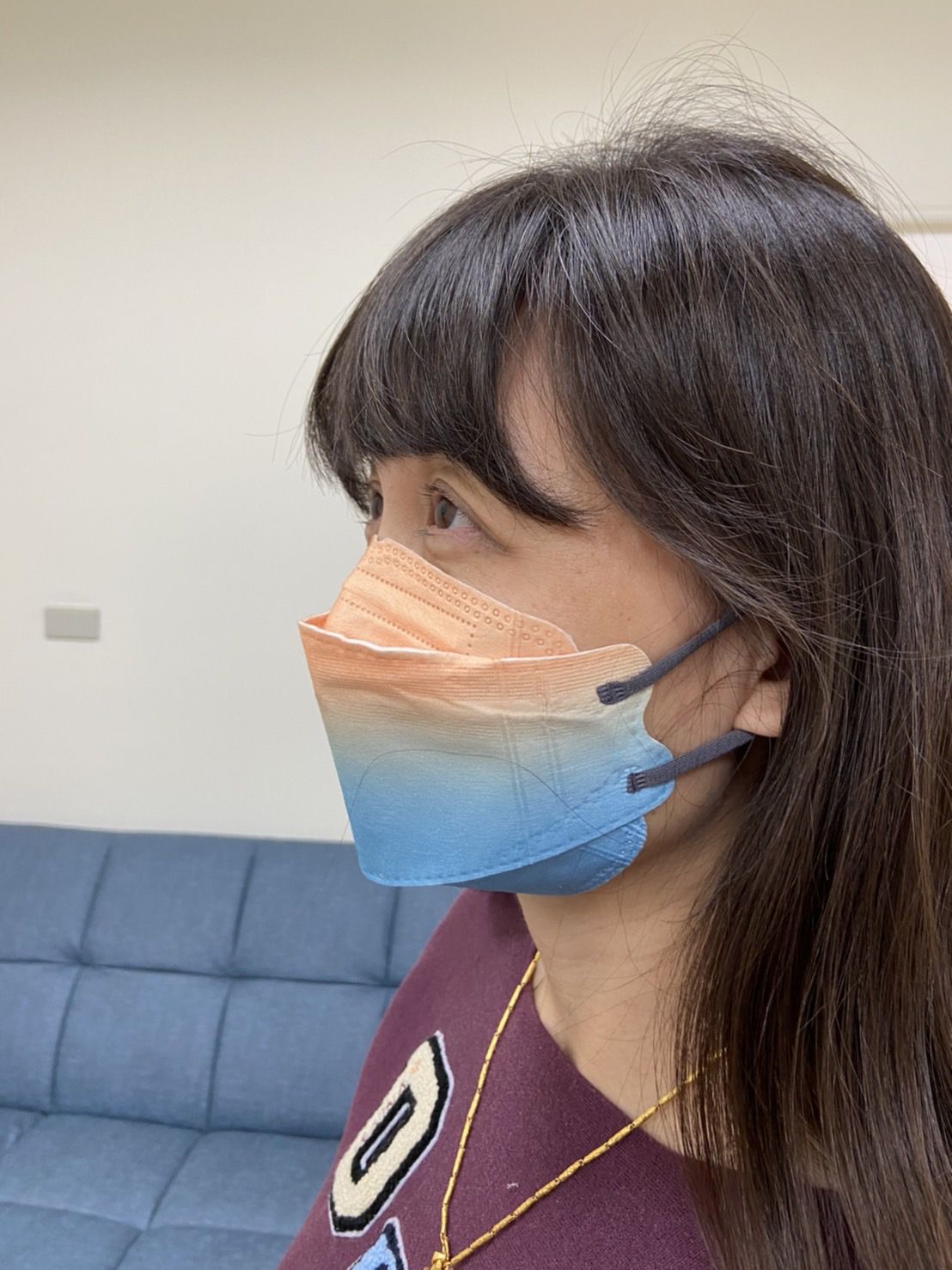 Dr. PAUL - 成人醫療級韓式4D魚形口罩/雙鋼印/台灣製-KF94/3D韓版/三片接合-晨曦 (21x18cm)-10入/盒(未滅菌)