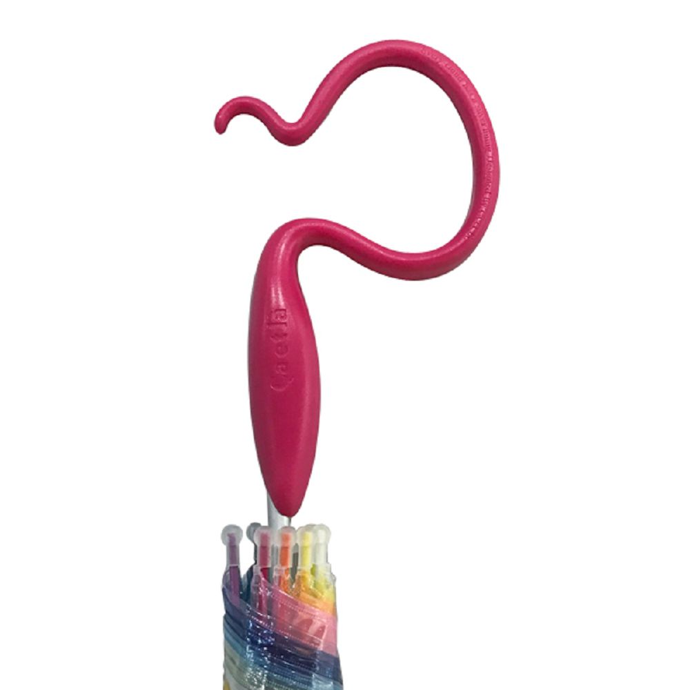 日本Caetla - Evereon 可替換式環保輕量傘-彩虹系列-粉紅