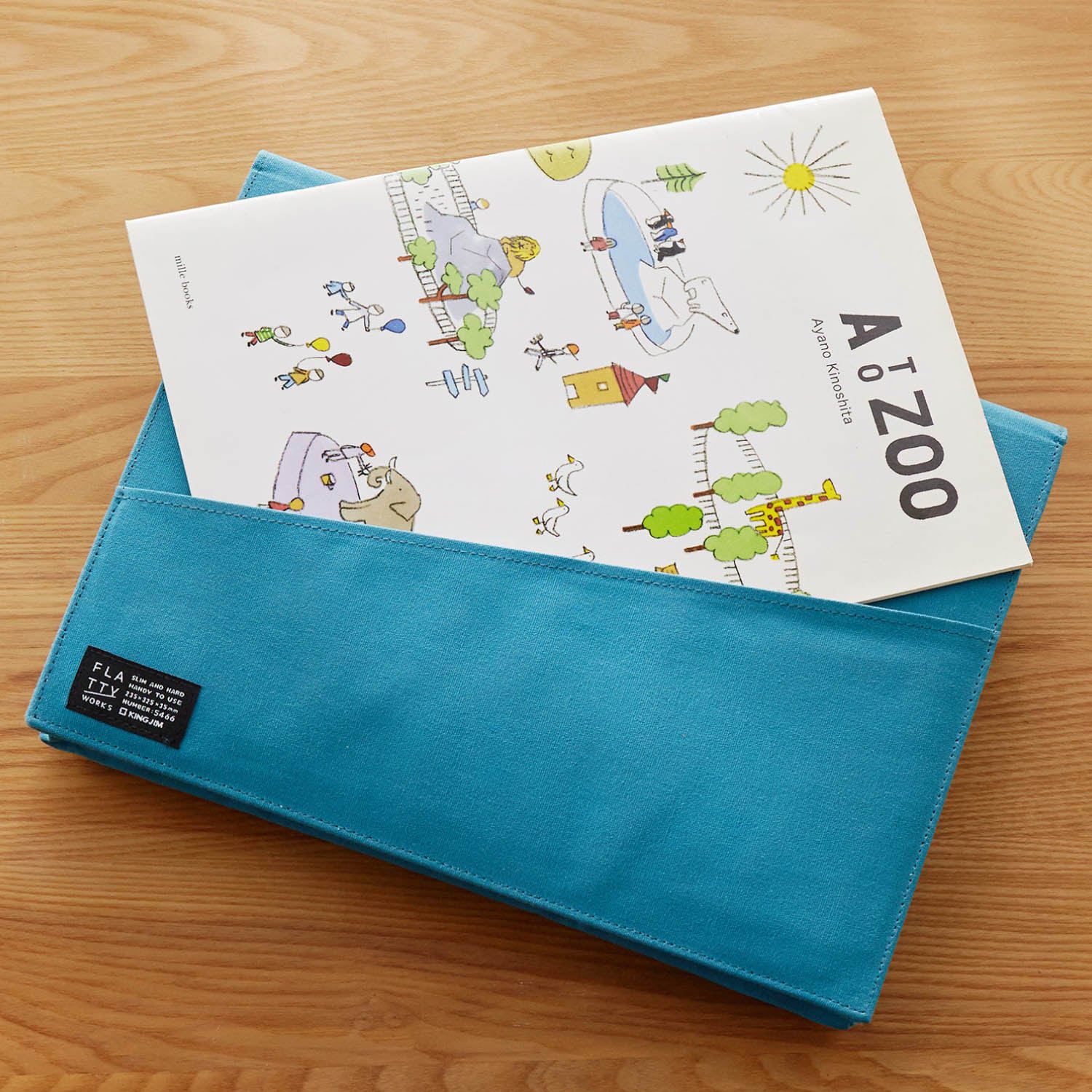 日本千趣會 - 文件美術用品質感帆布收納包-海軍藍 (A5)