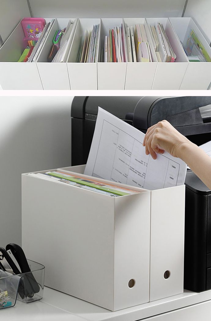 日本霜山 - 10cm面寬隙縫可疊式分類收納盒 (高24cm)-3入