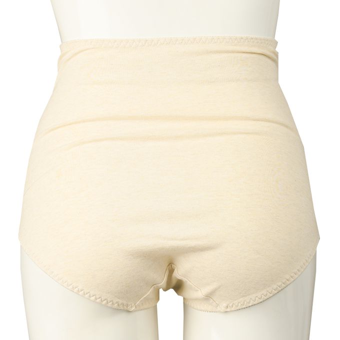 akachan honpo - 高腰內褲-淺卡其色