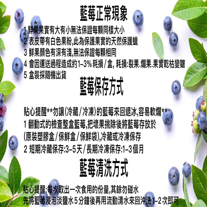 果子禮 - (直播限定)美國加州藍莓x12盒入-125g±10%/盒
