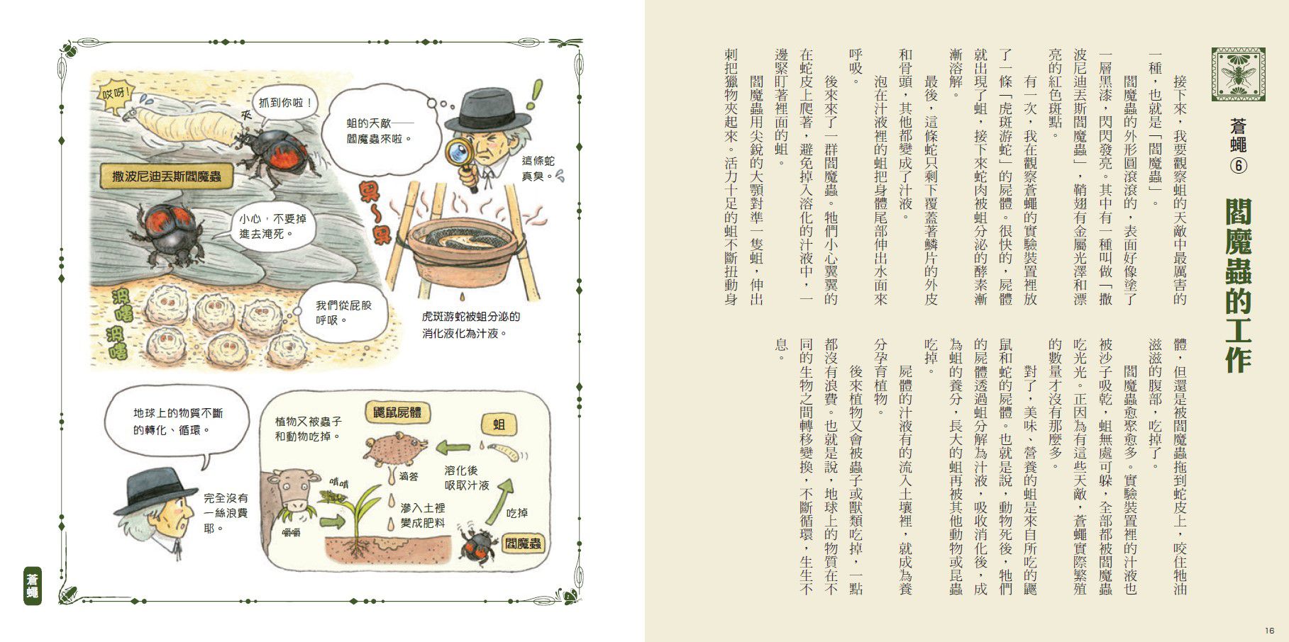 法布爾老師的昆蟲教室：昆蟲的行為與本能