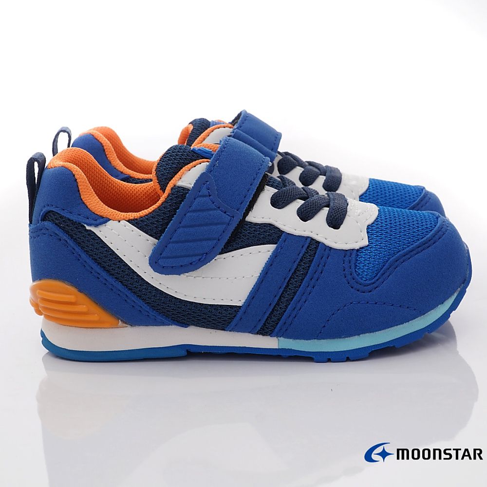 Moonstar日本月星 - 月星HI系列十大機能款(中小童段)-運動鞋-藍
