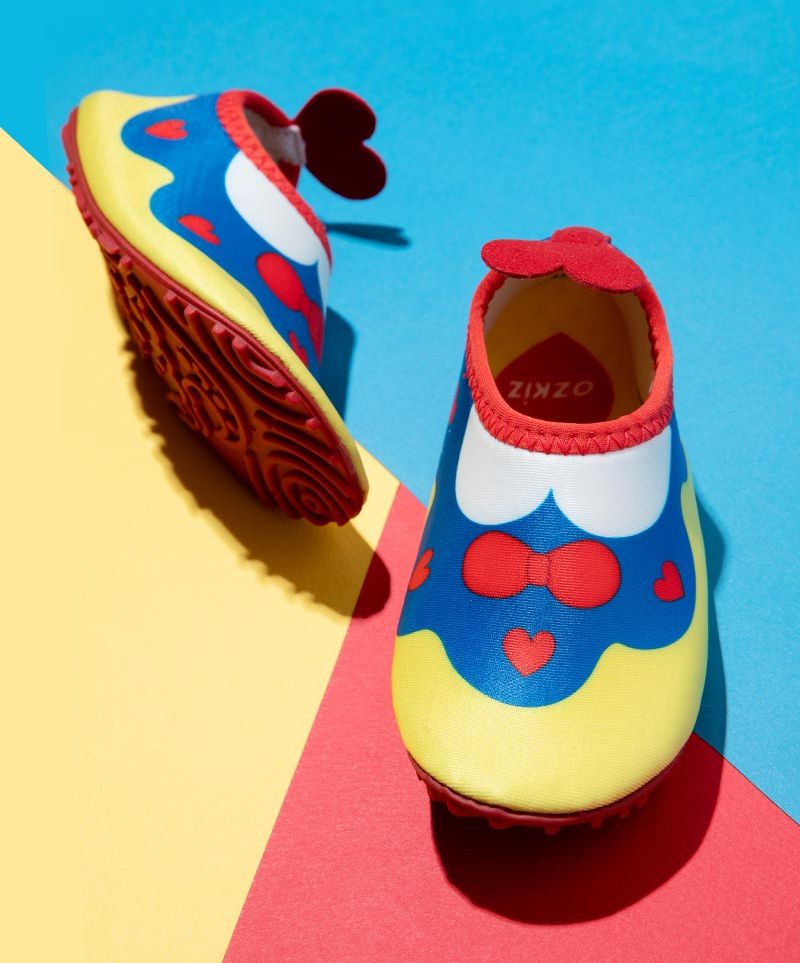 韓國 OZKIZ - 輕量/防滑兒童沙灘鞋/戲水鞋-公主造型